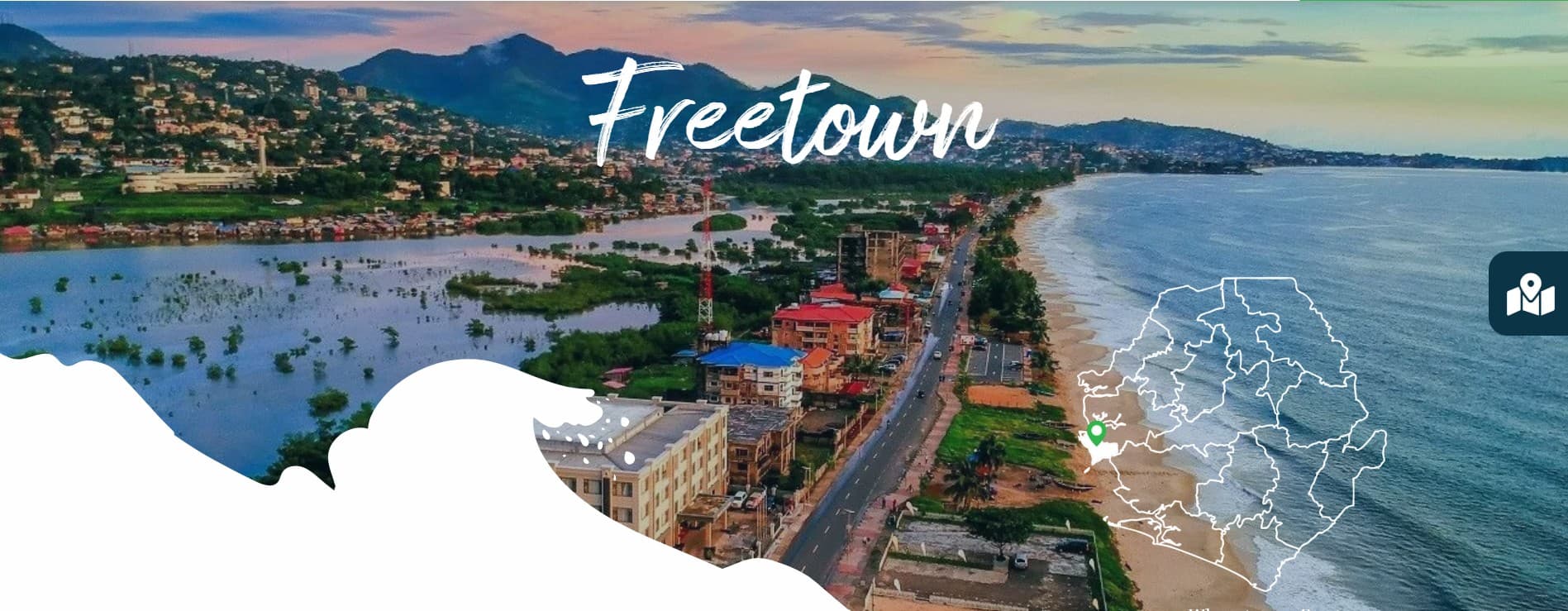 Freetown coastline